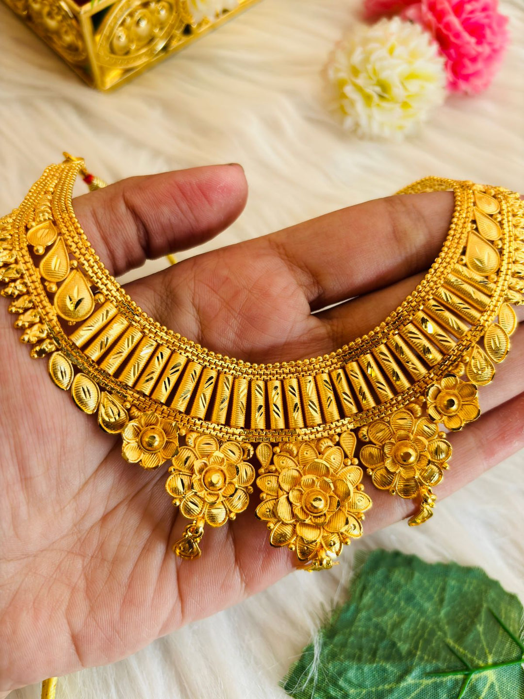 Treasure Trove- Gold Plated Necklace set