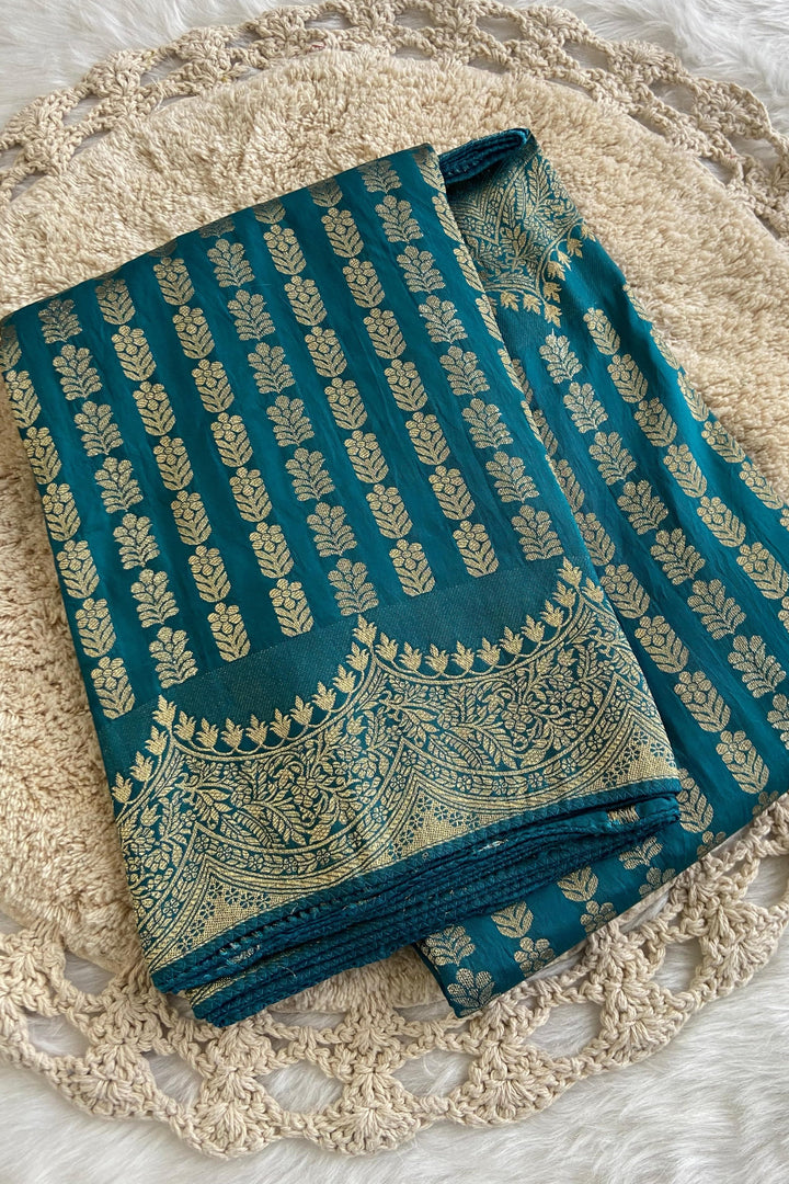 My Happy Color Fancy Silk Saree