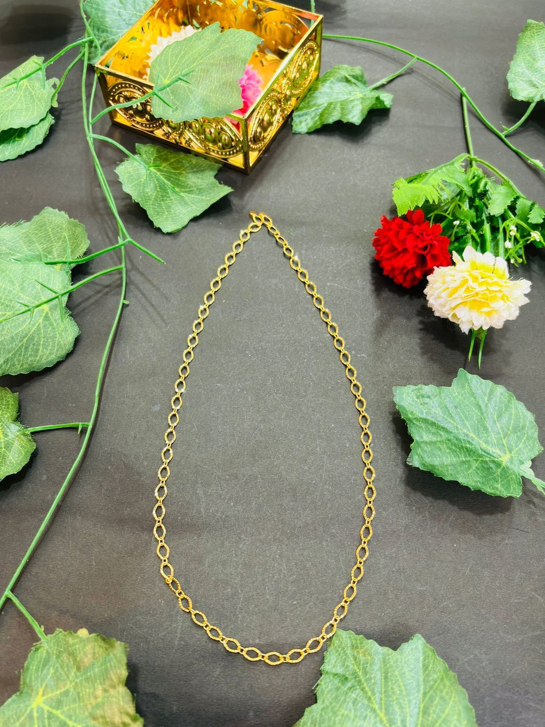 Token Of Gold Plated Chain