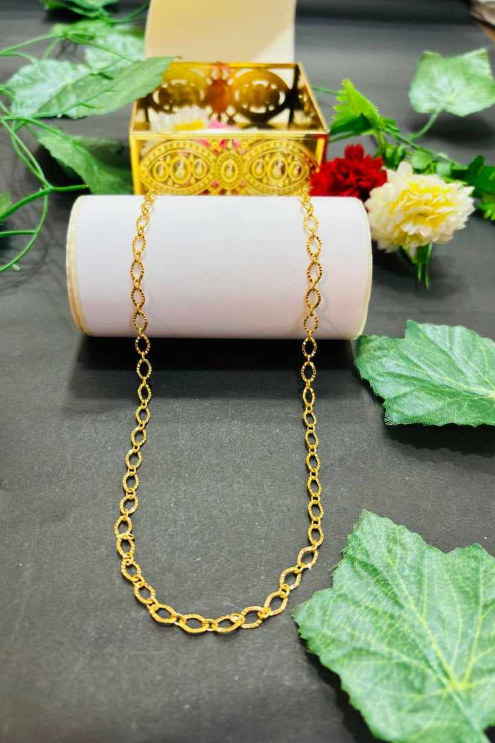 Token Of Gold Plated Chain