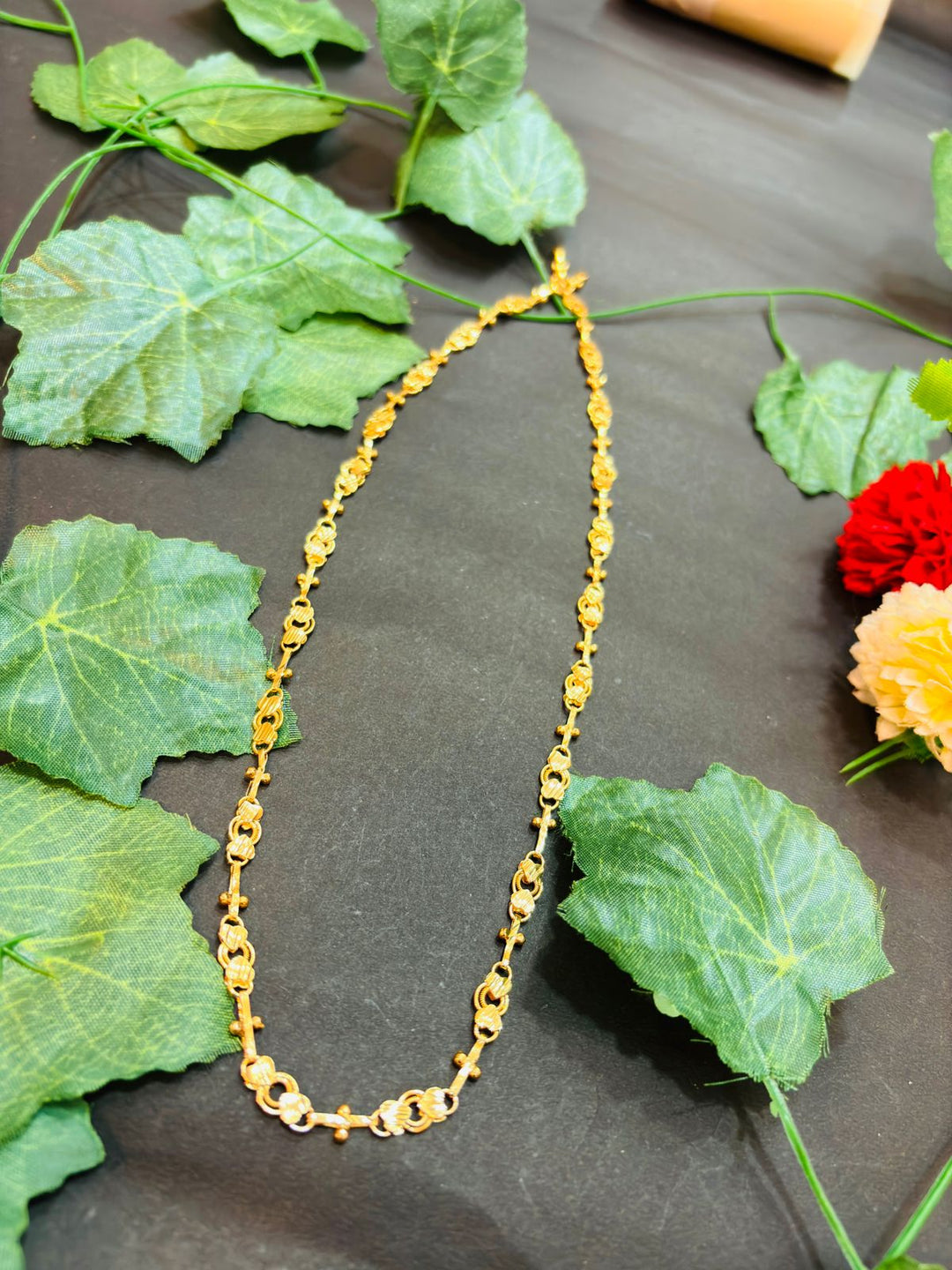 Experience The Luxury - Golden Plated Chain