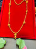 Jhumka Attached Gold Plated Necklace Set