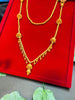 New Style - Jhumka Golden Plated Necklace Set