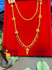 New Style - Jhumka Golden Plated Necklace Set