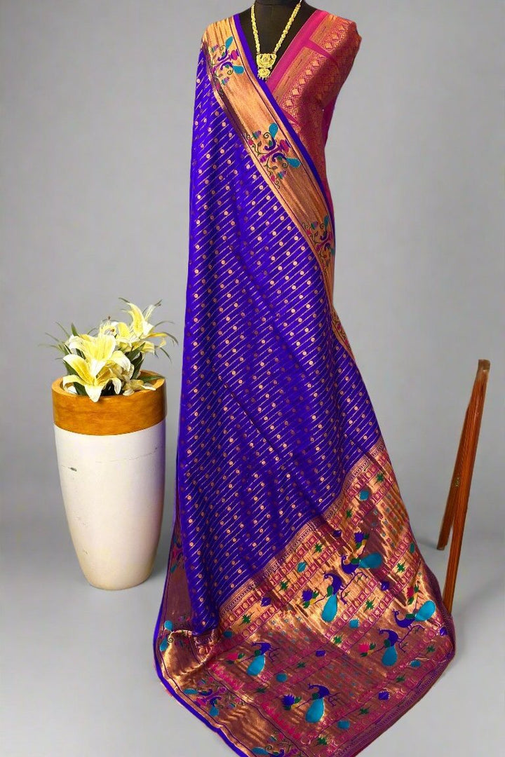 The Mist And All - Designer Paithani Saree