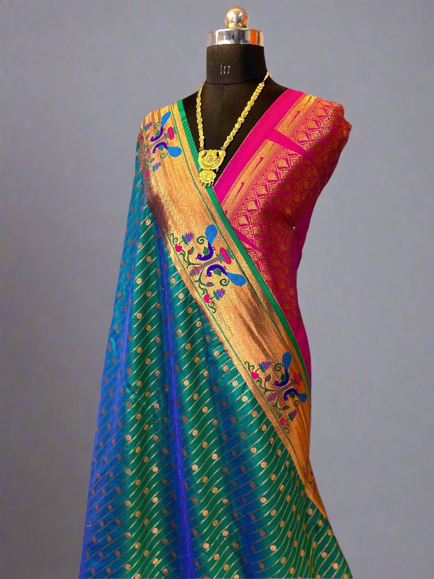 The Mist And All - Designer Paithani Saree