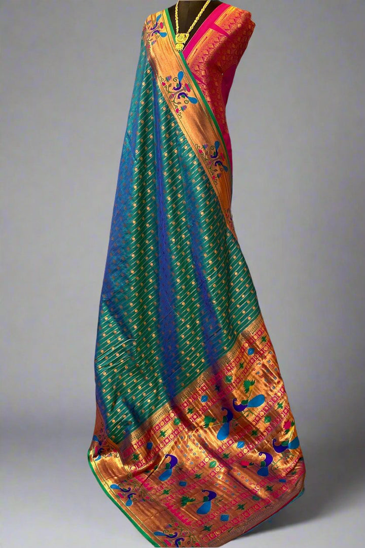 The Mist And All - Designer Paithani Saree