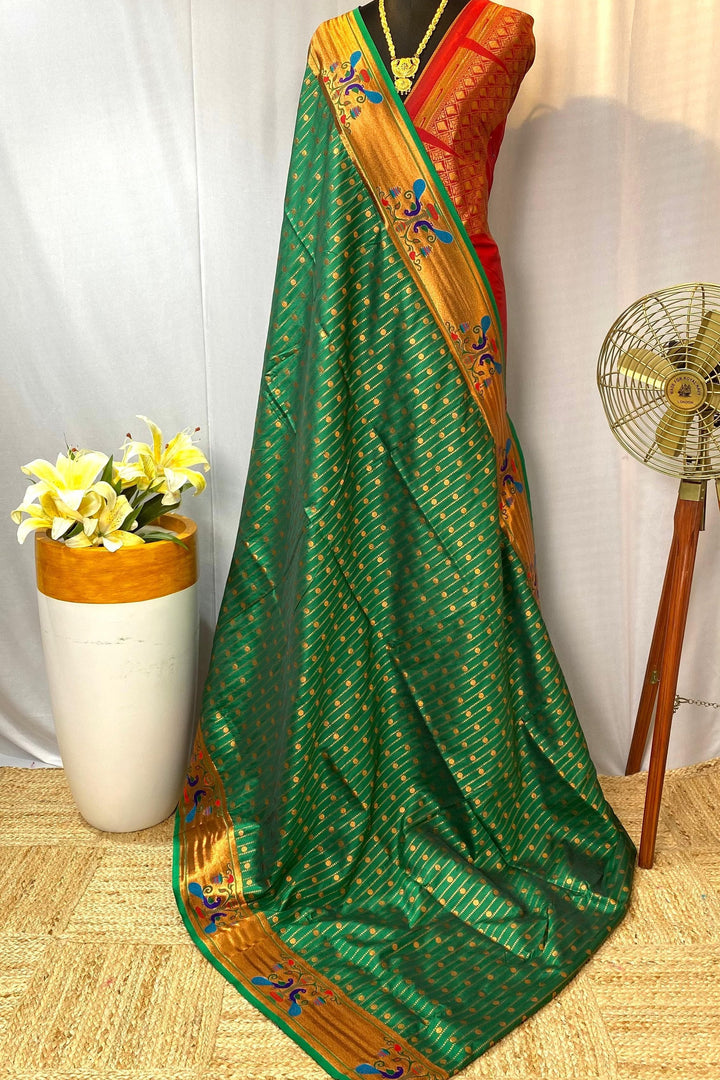 The Mist And All - Designer Paithani Saree