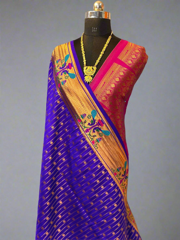 The Mist And All - Designer Paithani Saree