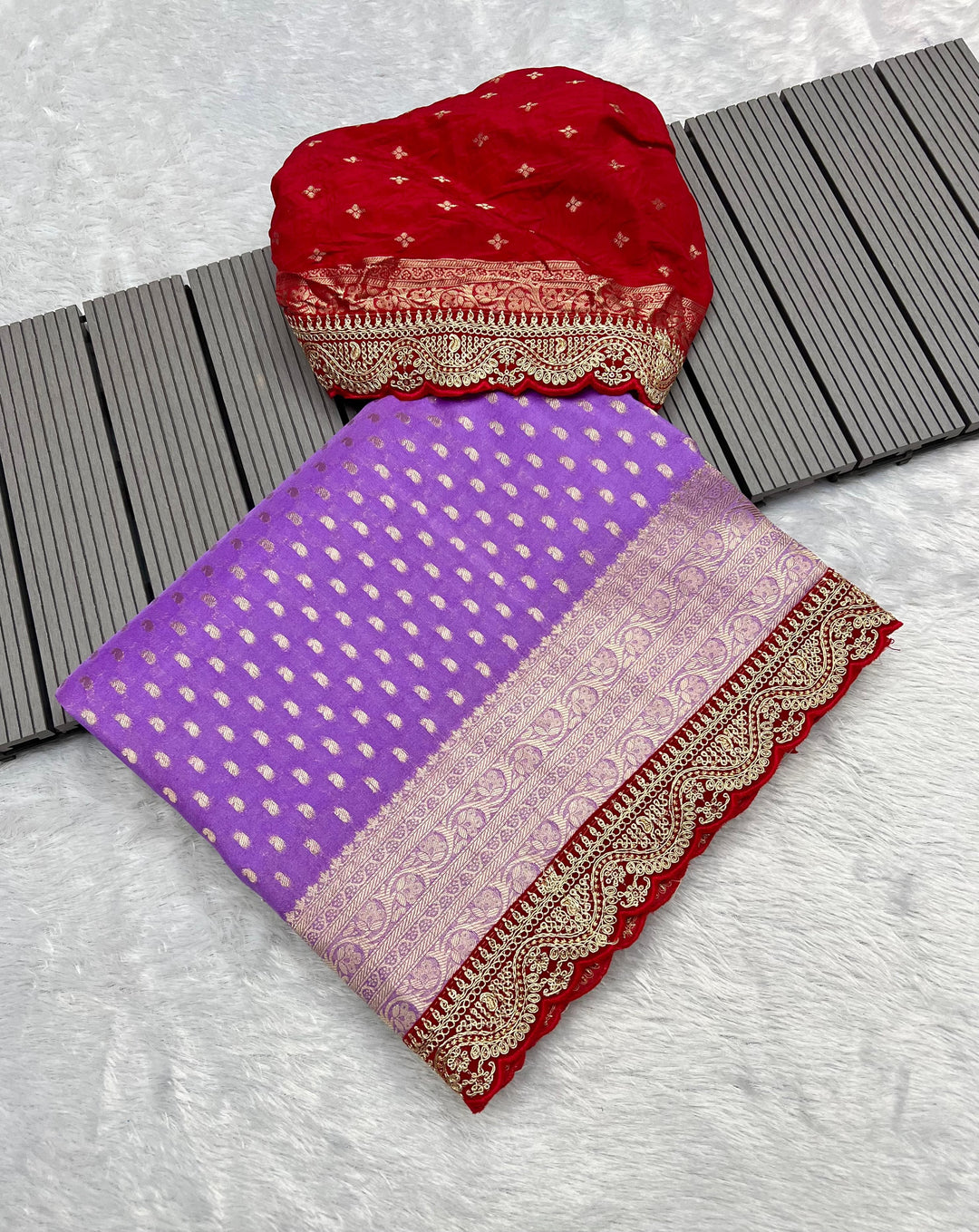 The Way It Is Designer Banarasi Silk Saree