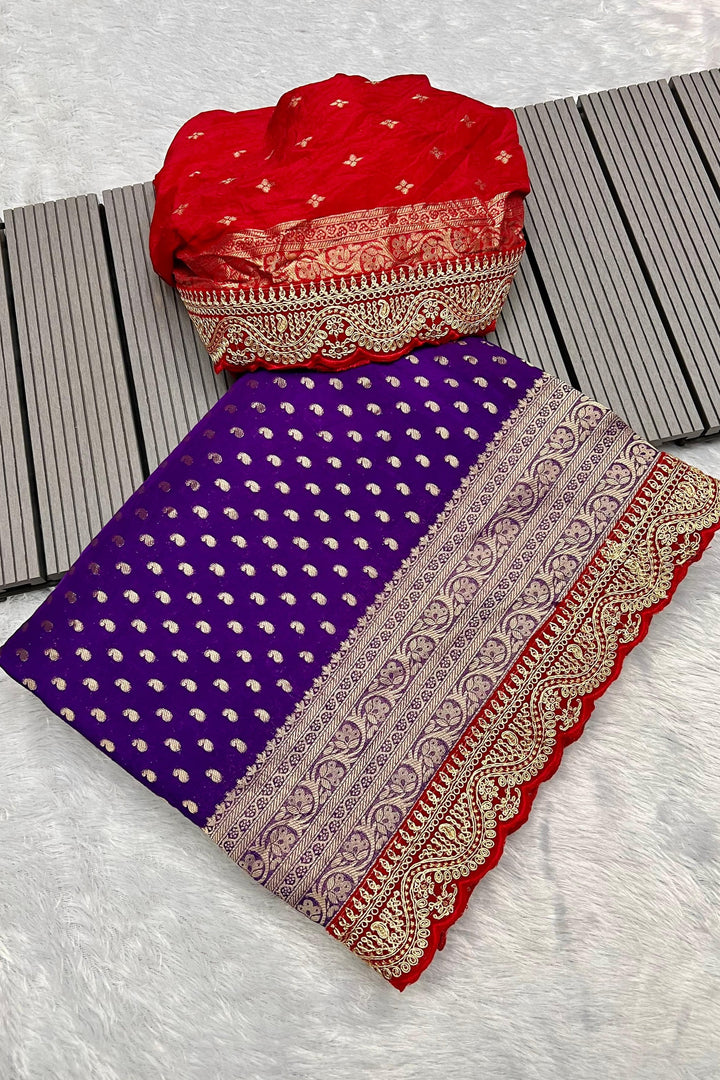 The Way It Is Designer Banarasi Silk Saree