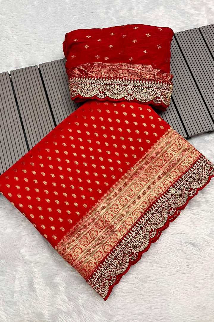 The Way It Is Designer Banarasi Silk Saree