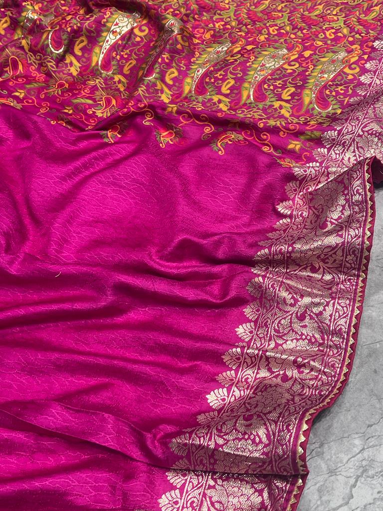 Drizzles Dazzles Designer Fancy Silk Saree