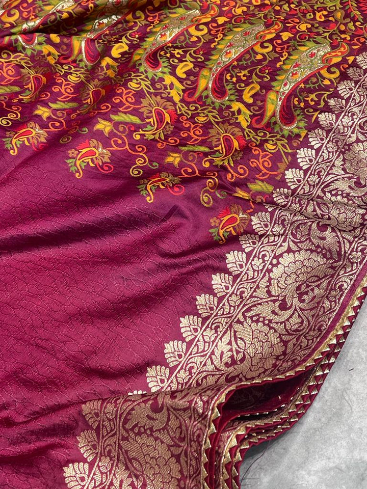 Drizzles Dazzles Designer Fancy Silk Saree