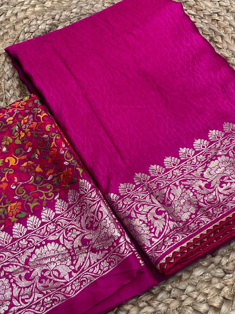 Drizzles Dazzles Designer Fancy Silk Saree