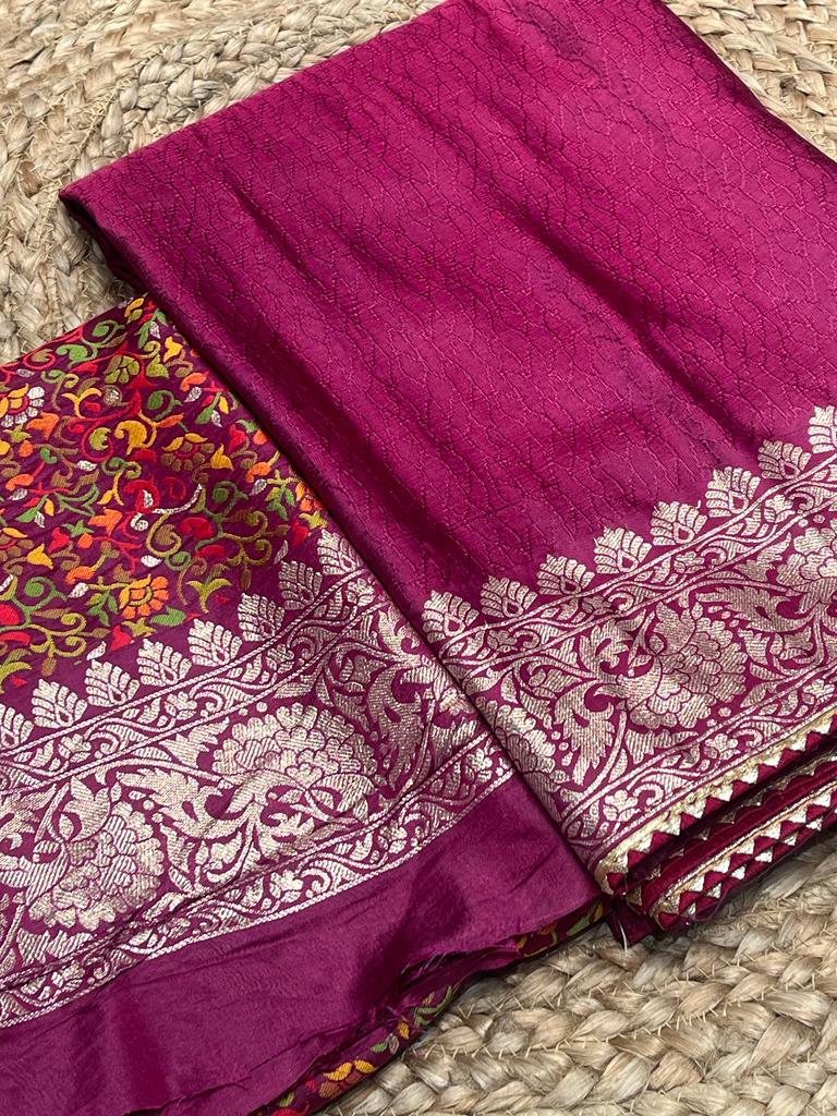 Drizzles Dazzles Designer Fancy Silk Saree