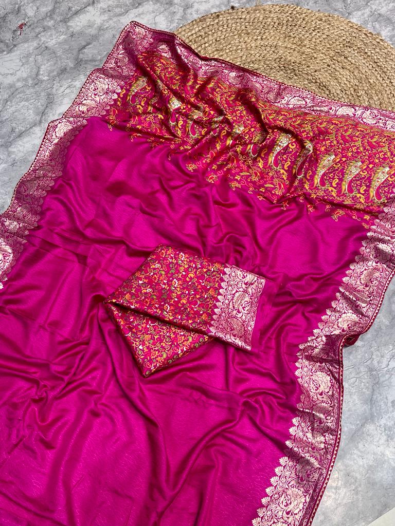 Drizzles Dazzles Designer Fancy Silk Saree