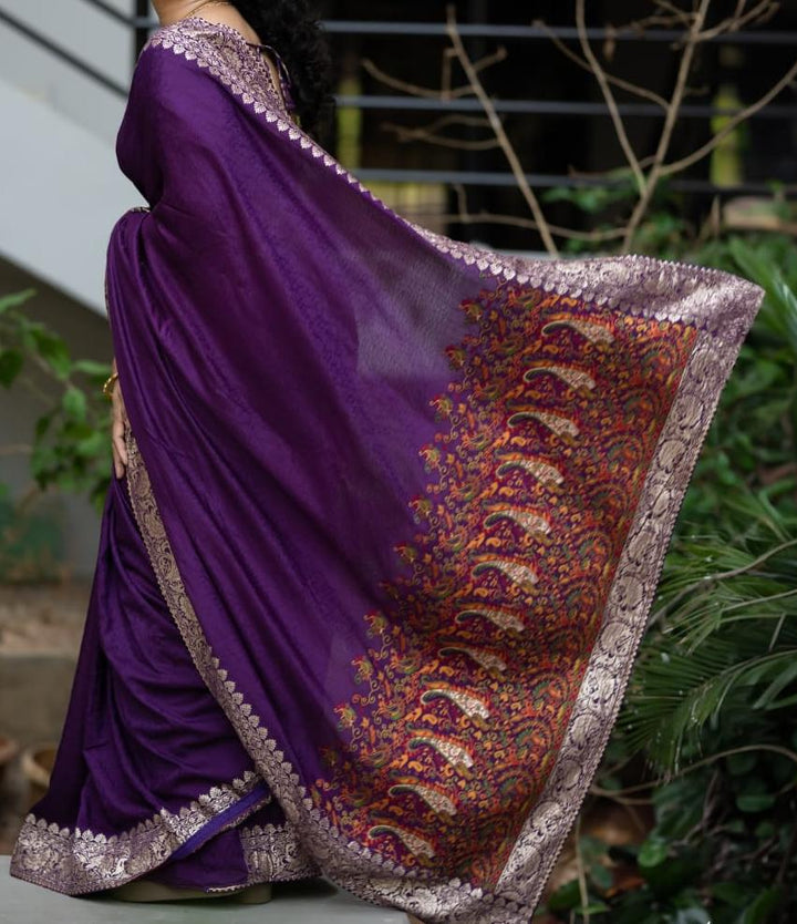 Drizzles Dazzles Designer Fancy Silk Saree