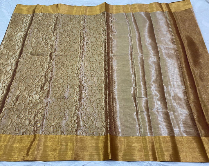 Nita Ambani Inspired Tissue Silk Saree