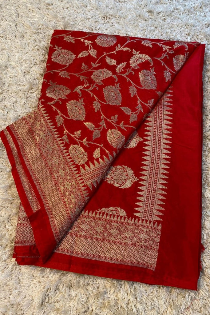 Beauty Of The Moment Banarasi Mashru Silk Saree