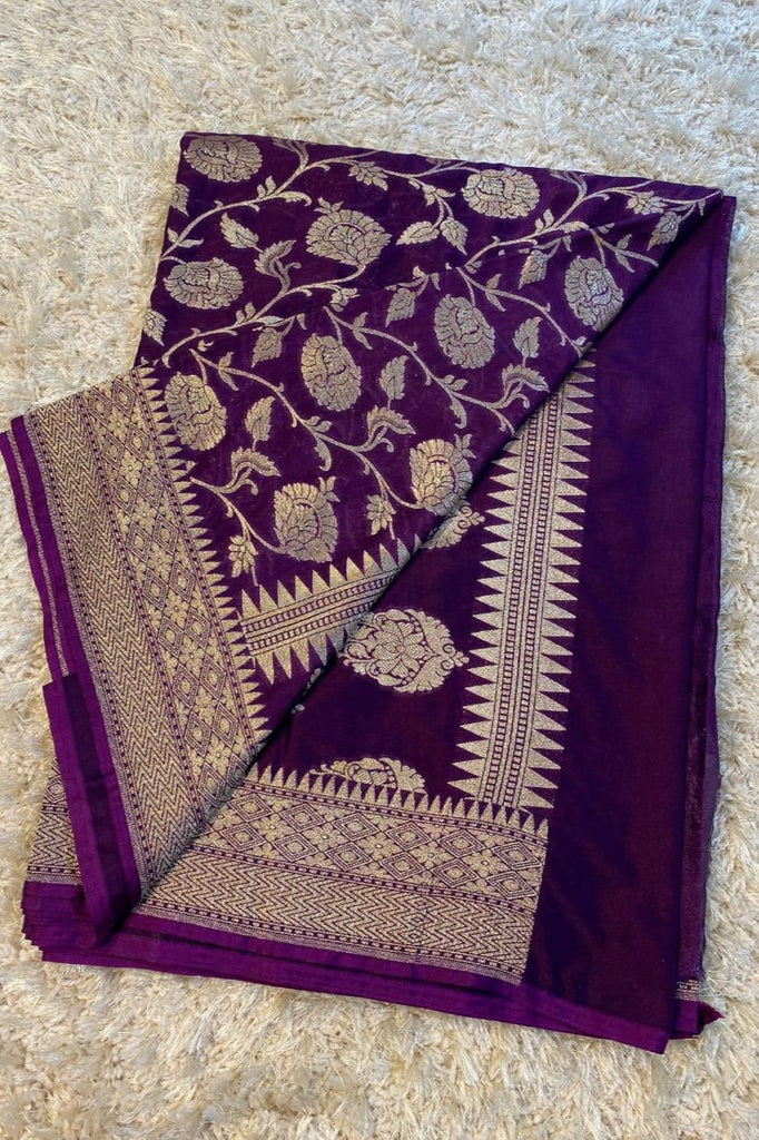 Beauty Of The Moment Banarasi Mashru Silk Saree