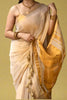 A Traveler's Tune Tissue Linen Saree