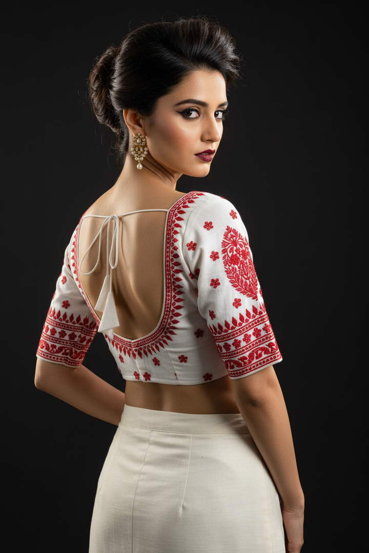 Madhubala Special Vichitra Silk Blouse