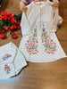 Cute Matching Handloom Linen Coord Set