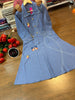 Pretty Butterfly Cotton One Piece Dress