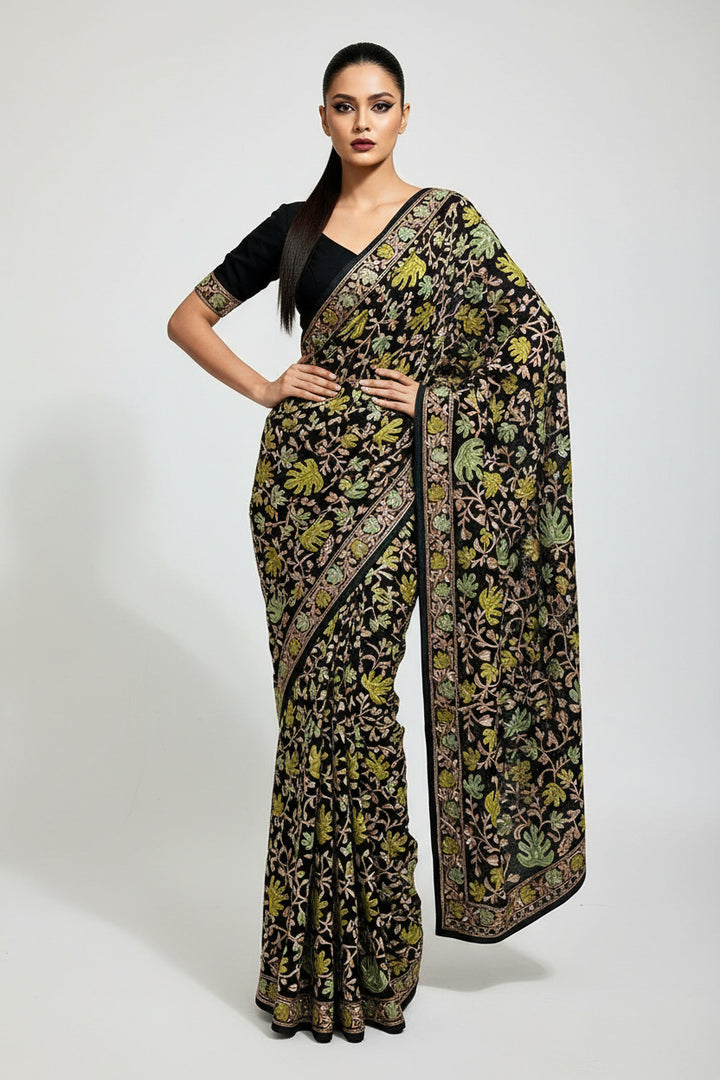 Finding Magic Georgette Saree