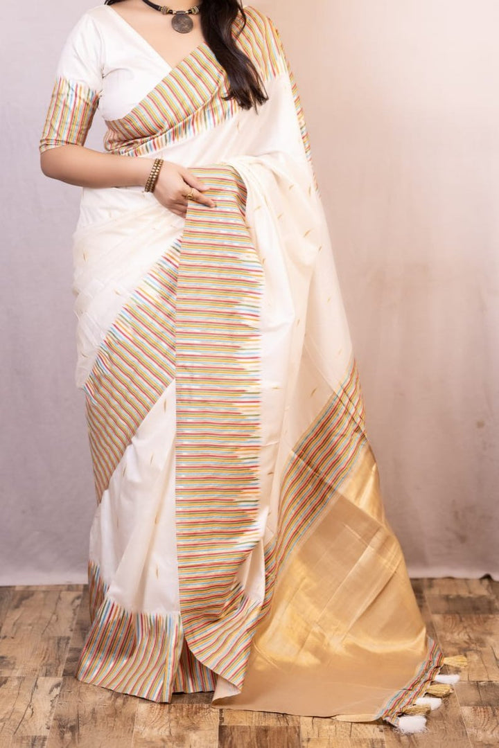 Such A Classy Fancy Silk Saree