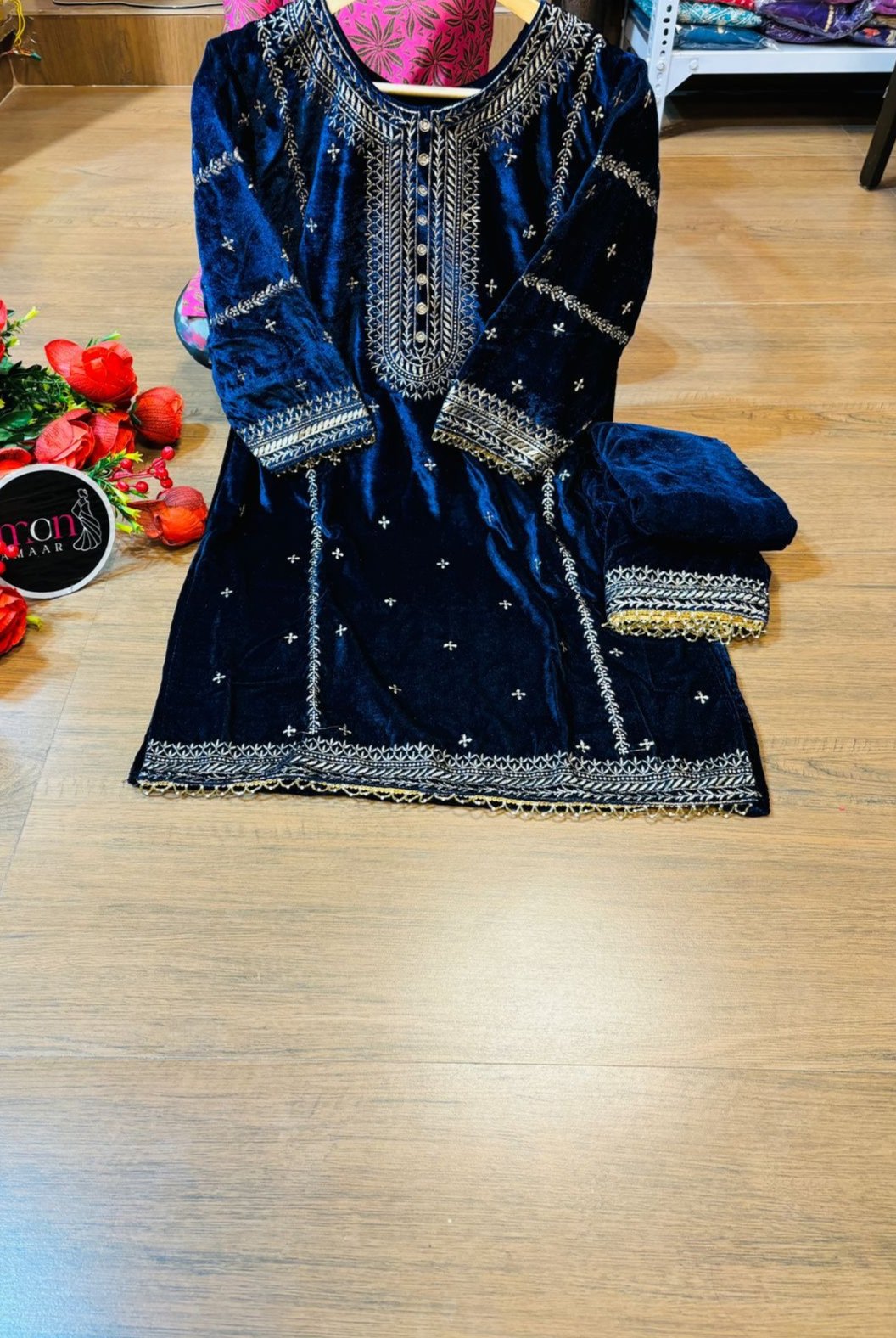 Royal Velvet kurti set