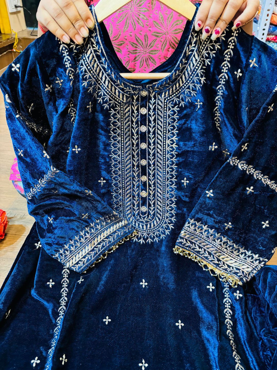 Royal Velvet kurti set