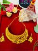 Brides And Bridesmaid - Gold Plated chocker Set