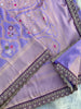 Lavender Glory Fancy Silk Saree