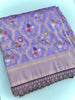 Lavender Glory Fancy Silk Saree