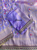 Lavender Glory Fancy Silk Saree