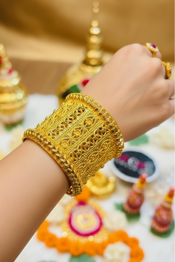 Svaha Bridal Gold Plated Chur