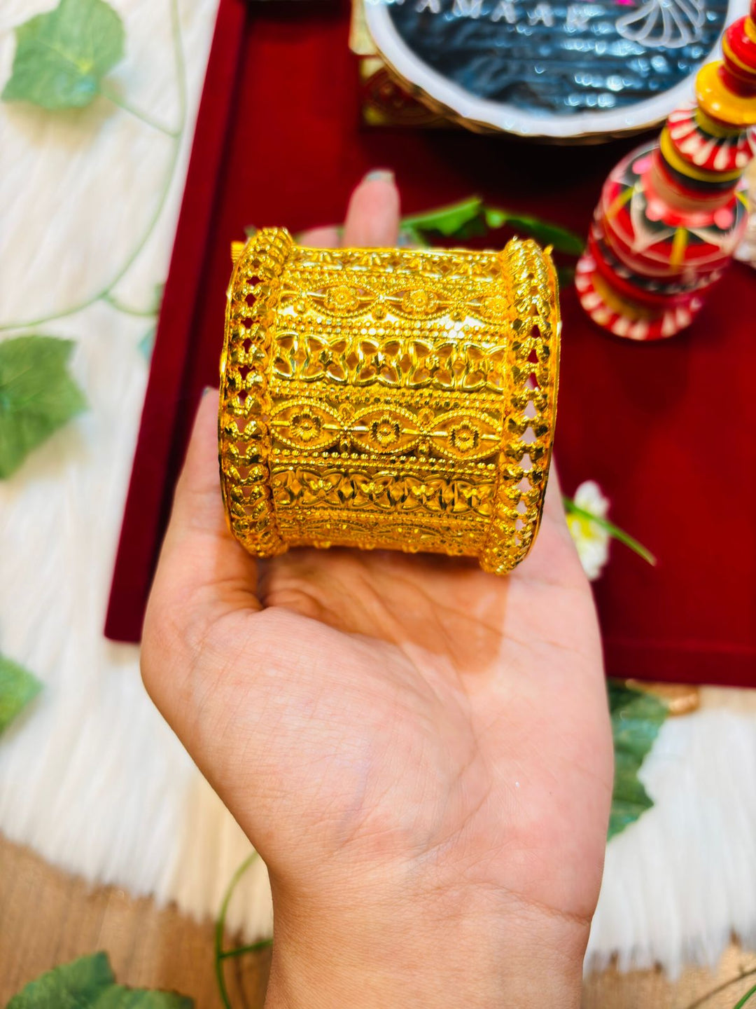 Svaha Bridal Gold Plated Chur