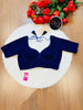 Season Of Velvet- Designer Blouse (BLUE)