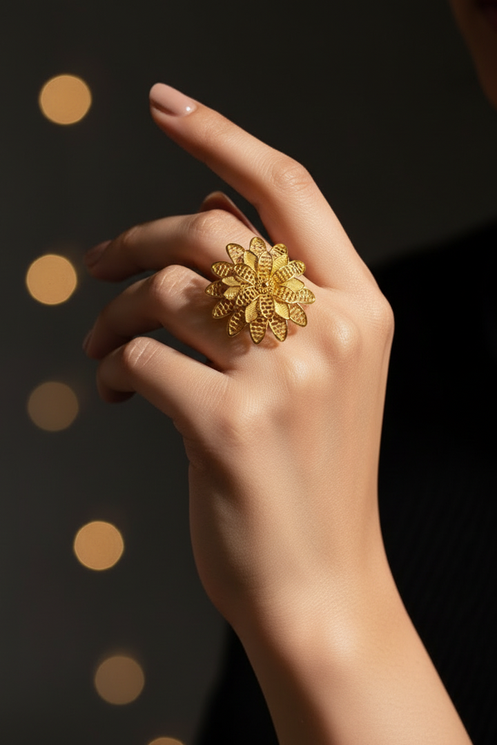 Wedding Special Gold Plated Ring