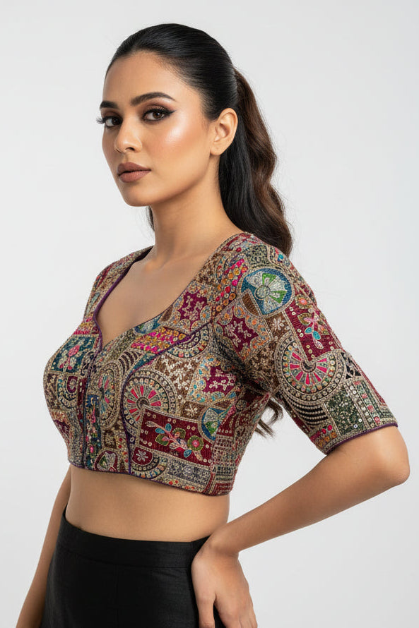 Love For Gujrat Blouse