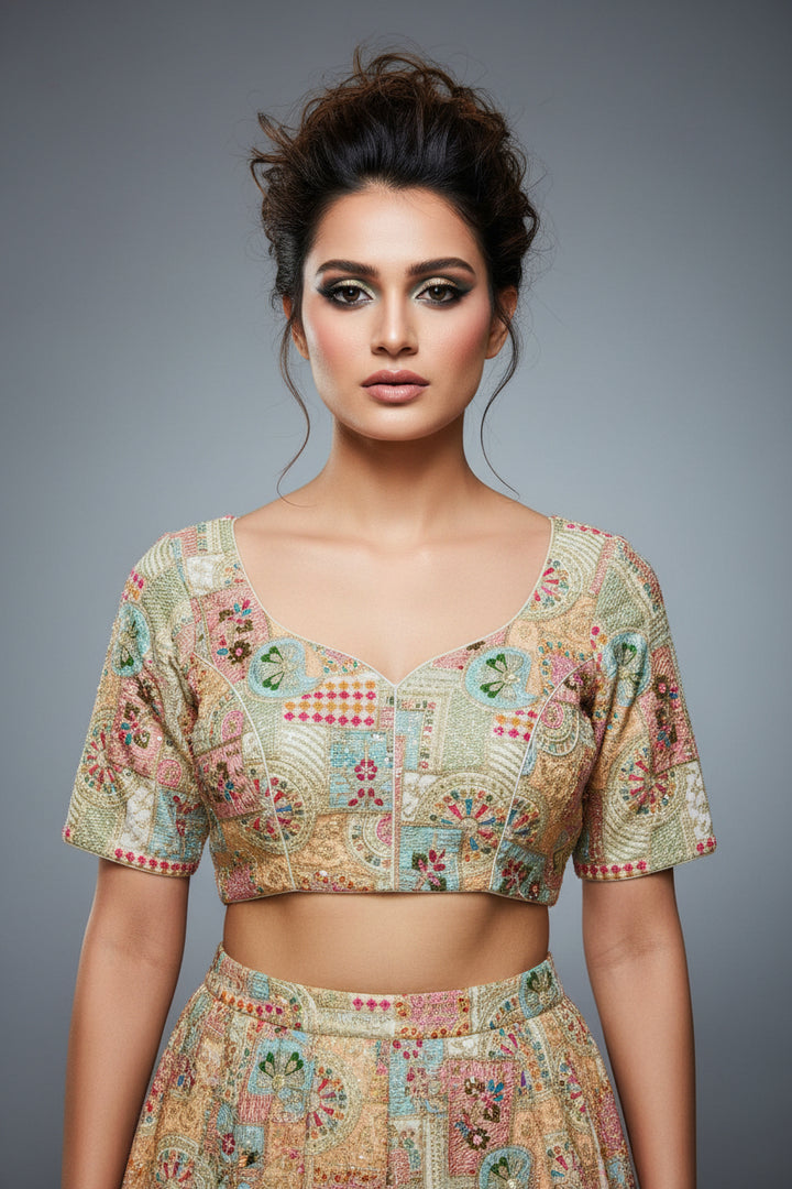 Love For Gujrat Blouse