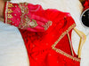 Red Bridal Blouse