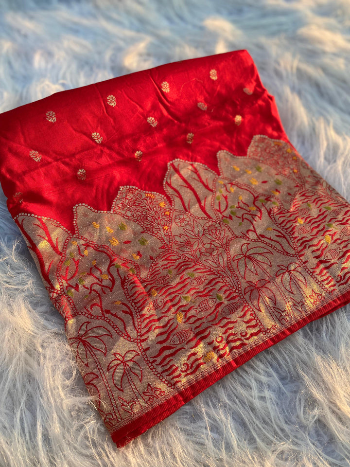 Seasonal Choice - Designer  Banarasi Dola Silk Saree