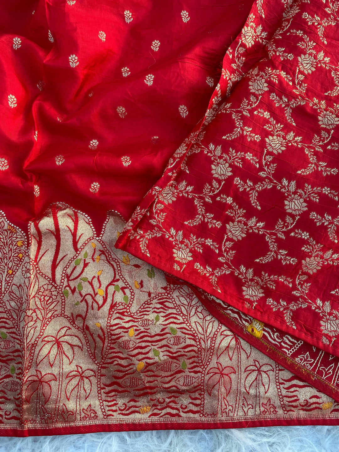 Seasonal Choice - Designer  Banarasi Dola Silk Saree