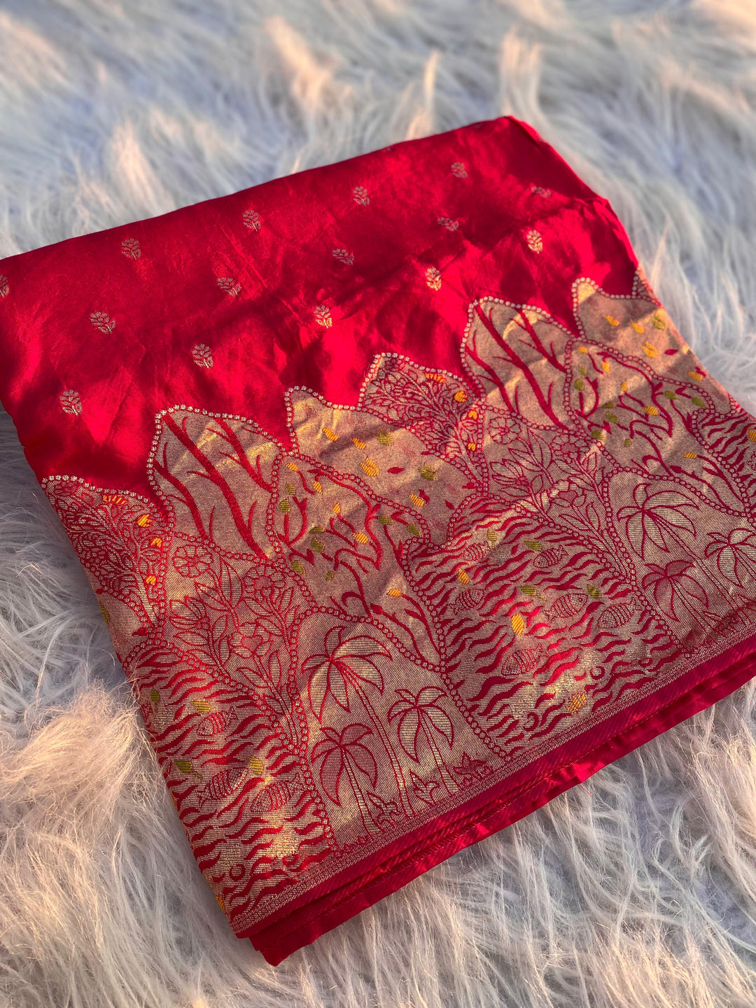 Seasonal Choice - Designer  Banarasi Dola Silk Saree