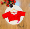 Season Of Velvet- Designer Blouse [Red]