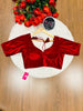 Season Of Velvet- Designer Blouse [Reddish Maroon]