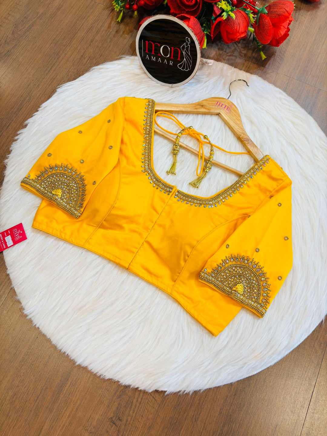 Wedding Night- Designer Blouse With Maggam Hand work